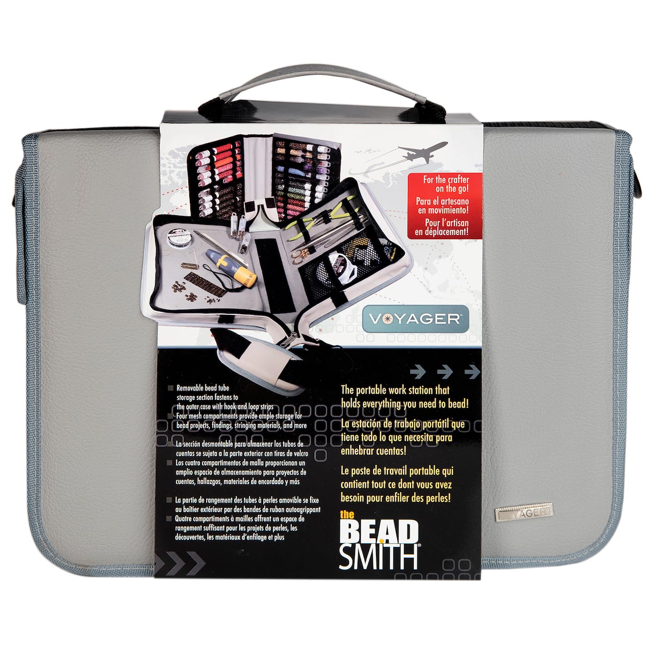 The Beadsmith® Bead Voyager Workboard Case